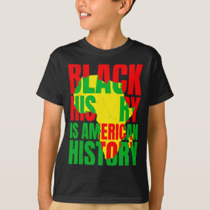 Afrika Black History American History Usa African  T-Shirt