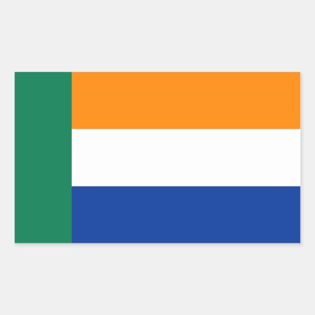 Afrikaner People ethnic Flag Sticker (Front)