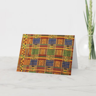 AfriMex Urbano Kente Card