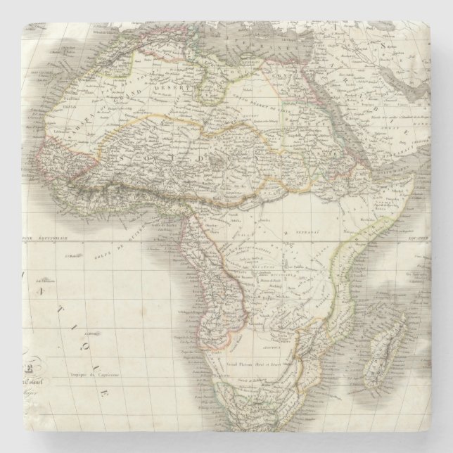 Afrique - Africa Stone Coaster (Front)