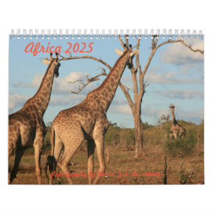 Afrique - Calendrier 2025
