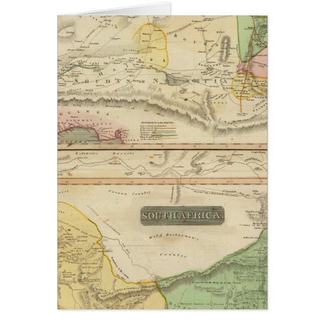 Afrique du Nord, Afrique du Sud (Devant)