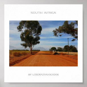 Afrique du Sud - Affiche de voyage