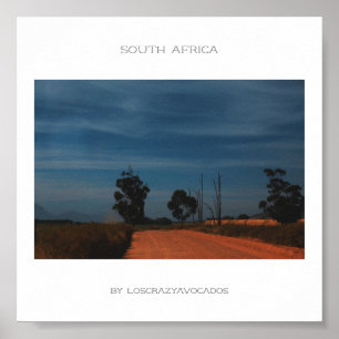 Afrique du Sud - Affiche de voyage