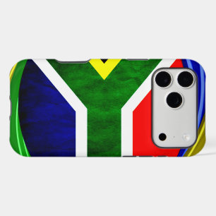 Afrique du Sud Drapeau : Motif dynamique à balayag