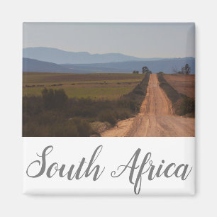 Afrique du Sud Rural Landcape Road SA Magnet