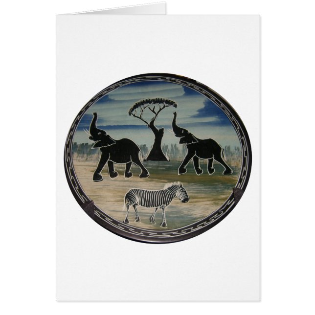 Afrique Kenya Belle faune élégante (Devant)