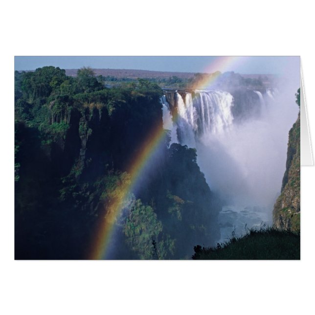 Afrique, Zimbabwe. Chutes Victoria (Devant horizontal)