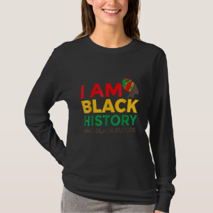 Afro American Afrocentric I Am Black History Month T-Shirt