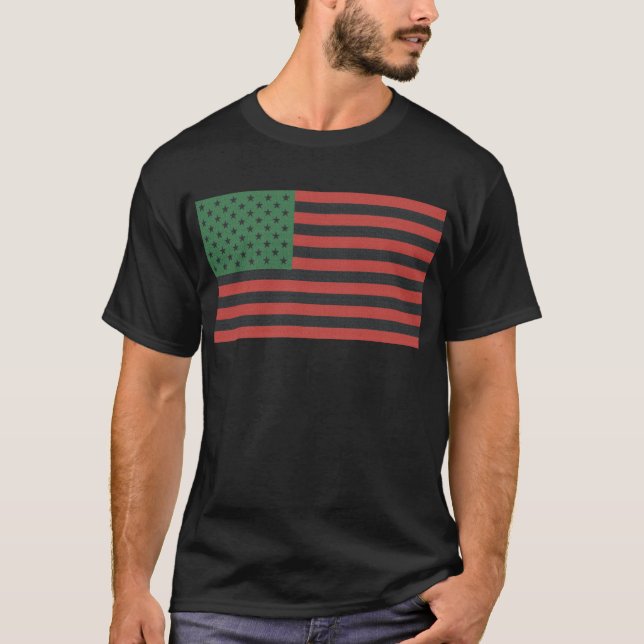 Afro American Juneteenth T-Shirt (Front)