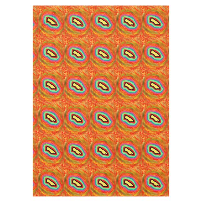 AFRO ART DESIGN ABSTRACT TABLECLOTH (Front)