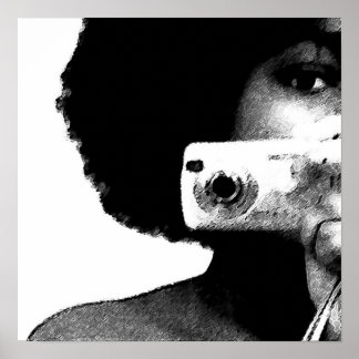 Afro Artist Poster