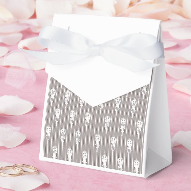 Afro Aygebam Lalibela Cross Pattern Favor Box (Wedding)