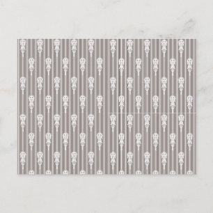 Afro Aygebam Lalibela Cross Pattern Postcard