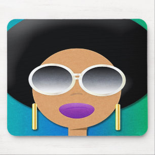 Afro Beauty Mousepad