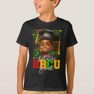 Afro Black Boy College Graduation Future Hbcu Grad T-Shirt