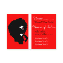 Afro chic natural hair illustration