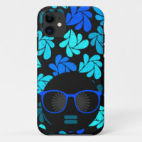 Afro Diva Blue