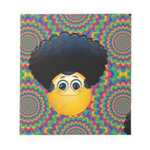 afro emojis notepad