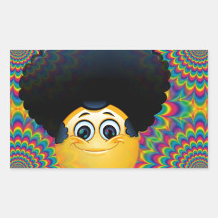 afro emojis sticker