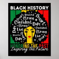 Afro Girl Honouring Past Inspiring Future Black Hi
