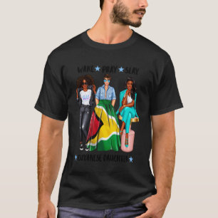 Afro Guyanese Daughter Family From Guyana T-Shirt
