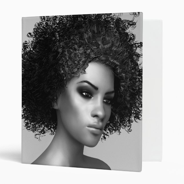 Afro Hair Binder (Front/Inside)