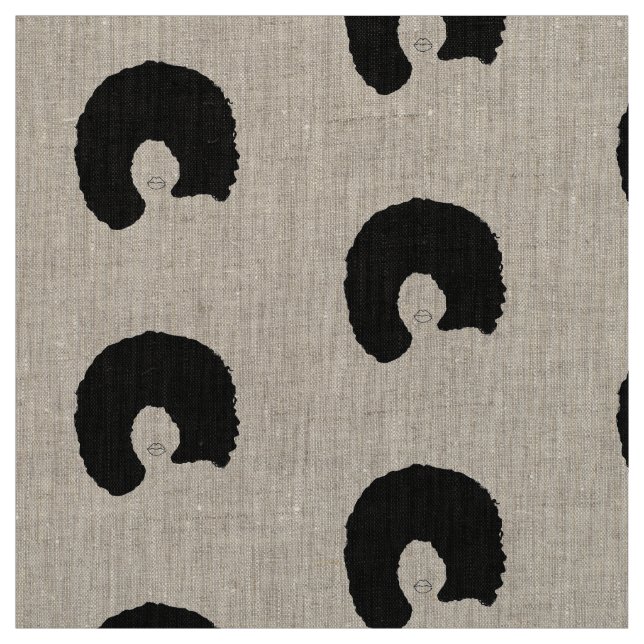 Afro hair fabric (Swatch)