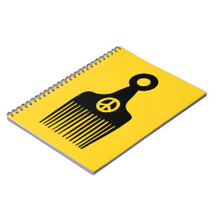 Afro Hair Peace Notebook