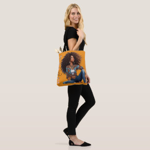 Afro Indigenous tote Bag