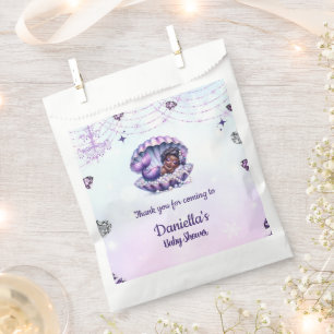 Afro Mermaid Baby Shower Favour Bag