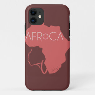 Afro Natural Black Hair iPhone 11 Case