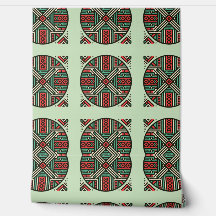 afro patten wallpaper for any space