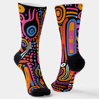 Afro-Pop' - colorful feeling Socks