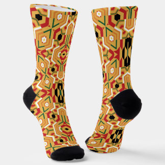 Afro Pop Modern Kente Socks