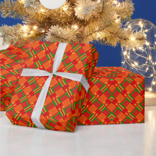 Afro Pop Supreme Caliente Wrapping Paper