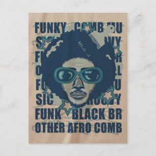 AFRO POSTCARD