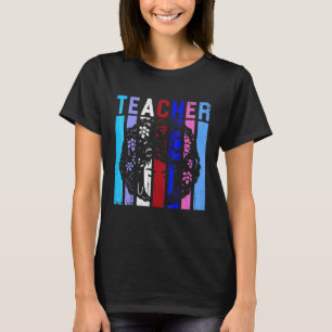 Afro Retro Black History Month T-Shirt