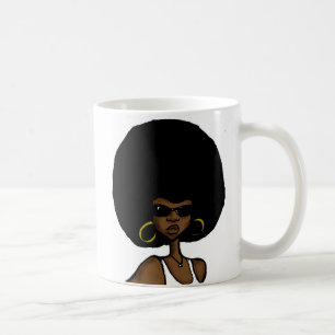 afro sister coffee mug