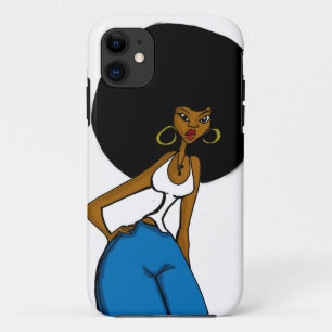 afro sister iphone case