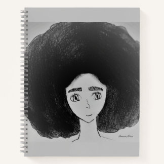 Afro sketchpad notebook