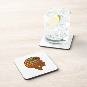 Afro Strength Coasters