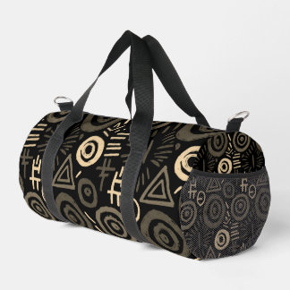 Afro Tribal Pattern Colourful Abstract Duffle Bag