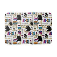 Afro Unicorn Bold Pattern