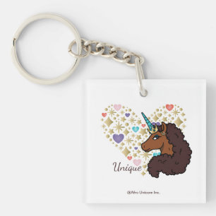 Afro Unicorn   Design cardiaque unique