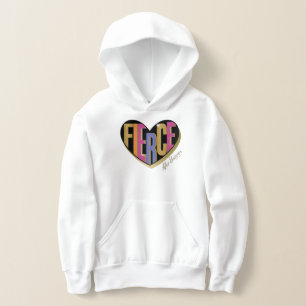 Afro Unicorn Fierce Heart Design