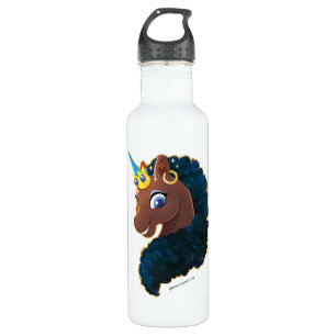 Afro Unicorn Magical 710 Ml Water Bottle