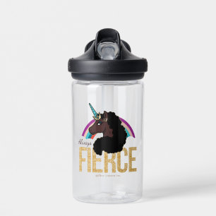 Afro Unicorn Magical - Always Fierce Water Bottle