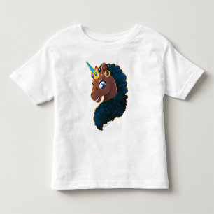 Afro Unicorn   Magical Toddler T-shirt