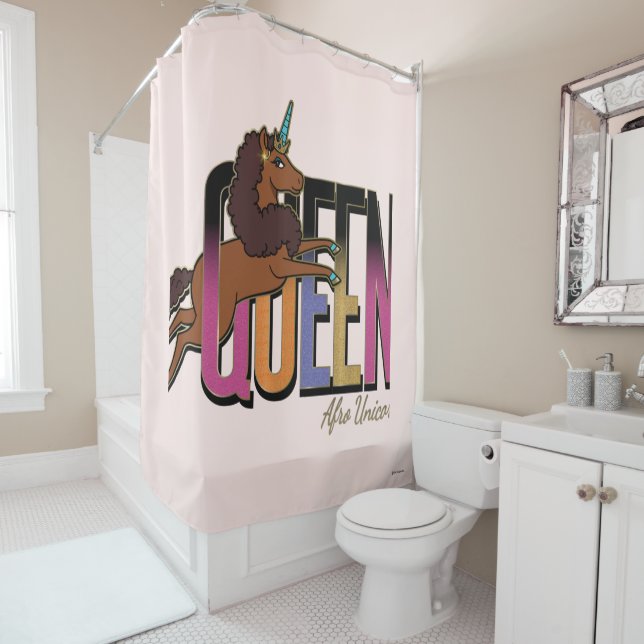Afro Unicorn Queen Design (In Situ)